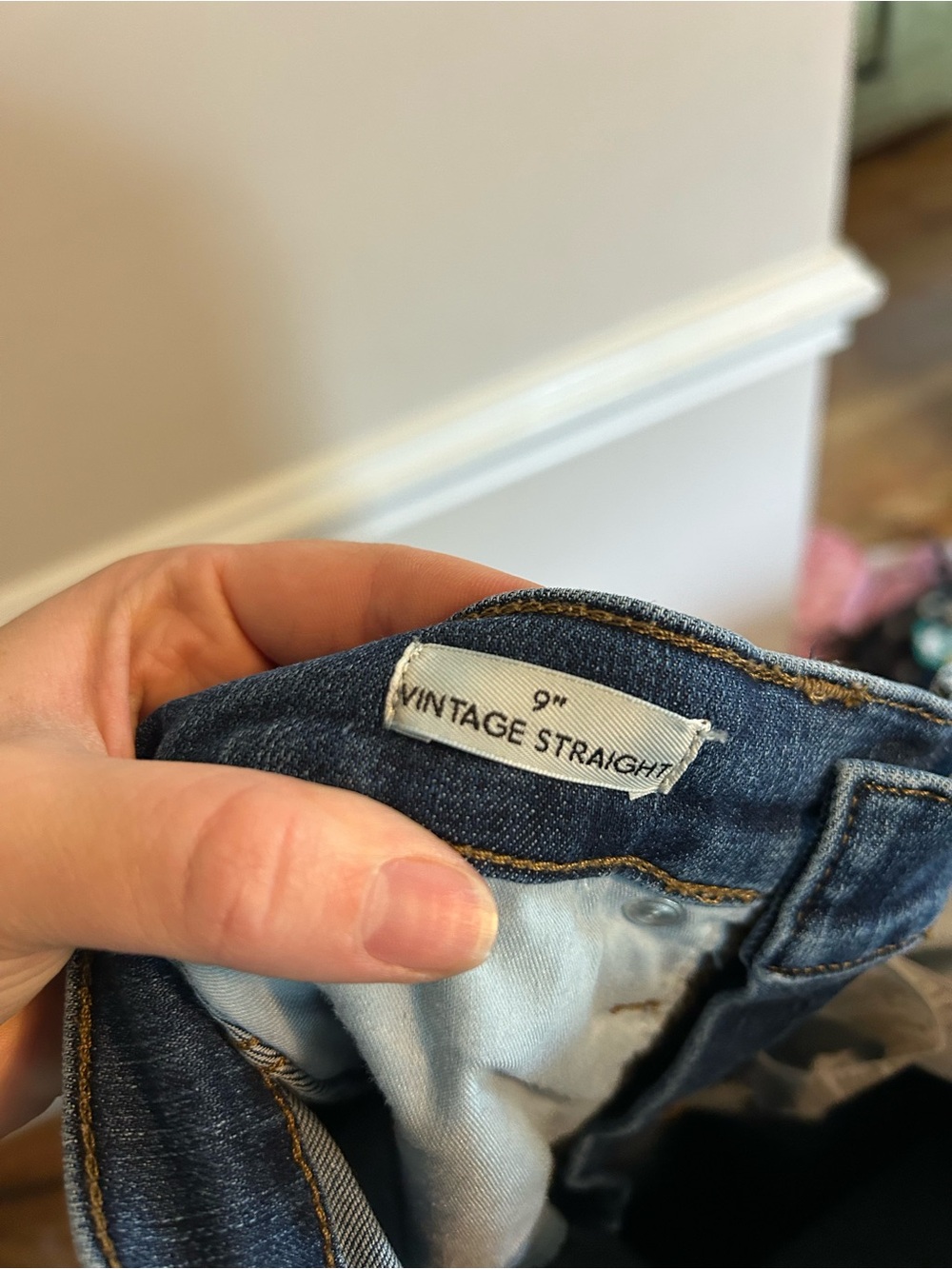 J. Crew High-Rise Button-Fly Ankle Jeans - Dark Blue - Picture 5 of 6